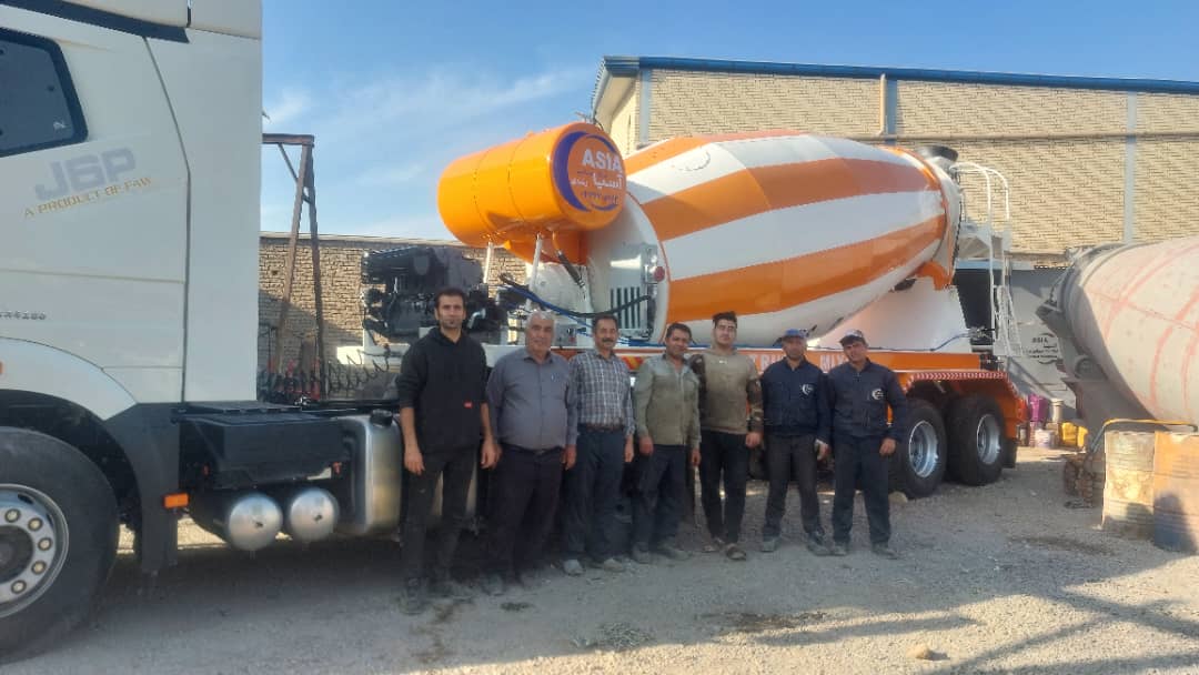 فروش تریلی میکسر 14متری باشرایط ویژه