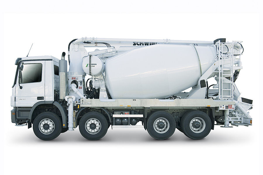 تراک میکسر های دارای پمپ